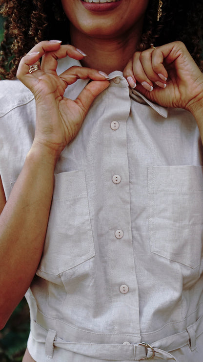 Blusa Cropped Egito