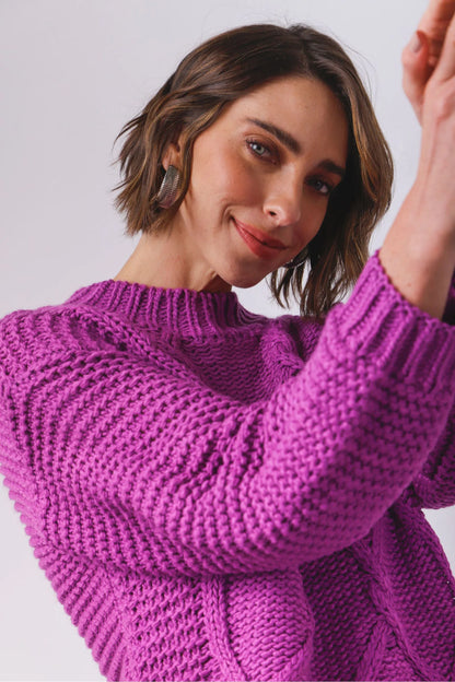 Blusa Tricot Trançada Maitê