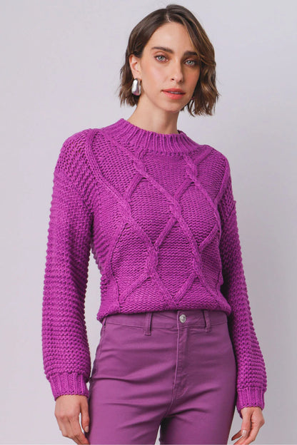 Blusa Tricot Trançada Maitê